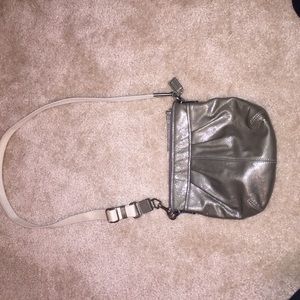 Silver Coach purse